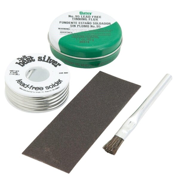 All-Source Silver Lead-Free 1/4 Lb. No. 95 Solder Kit 53094 - main